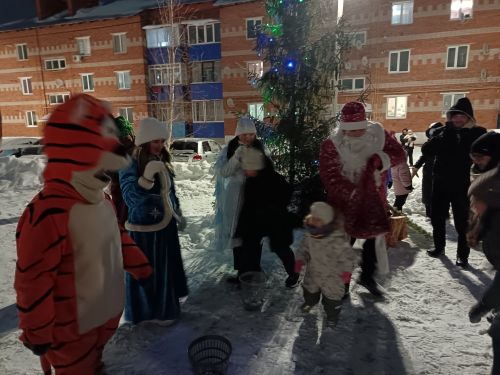 «Новогодний карнавал» на Гурьянова: Праздник, который объединил соседей