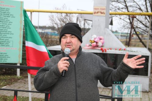 В селе Бикбулово Мензелинского района на доме, где живет афганец Флюс Усманов, установлена памятная доска