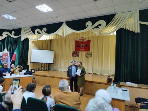 В Калмурзинском сельском клубе состоялась встреча с афганцами