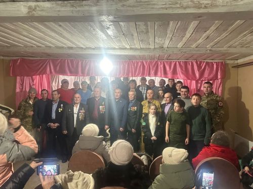 В Русской Мушуге состоялось мероприятие, посвященное афганцам