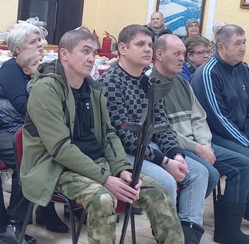 В поселении им. Воровского прошло мероприятие посвященное 80-летию Победы и Году защитника Отечества