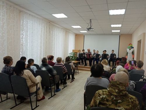 Показали патриотический концерт