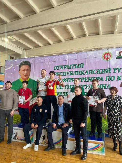 Мензелинские борцы показали свои силы в Елабуге