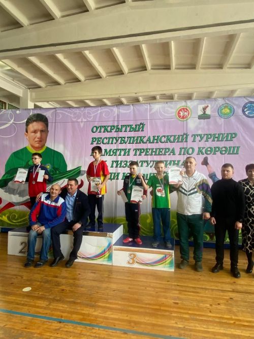 Мензелинские борцы показали свои силы в Елабуге