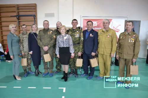 Участники и ветераны боевых действий приняли участие в торжественном открытии Республиканских соревнований по плаванию