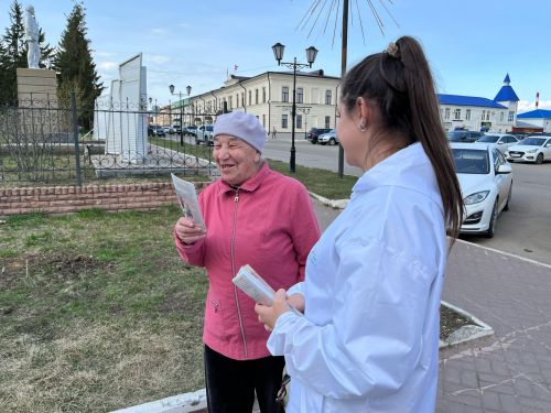В Мензелинске прошла акция «ЮИД за Победу благодарит»