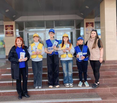 В Мензелинске прошла акция «ЮИД за Победу благодарит»
