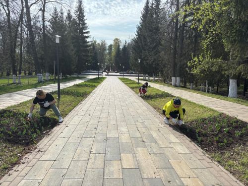 Чистый парк — достойная встреча Дня Победы