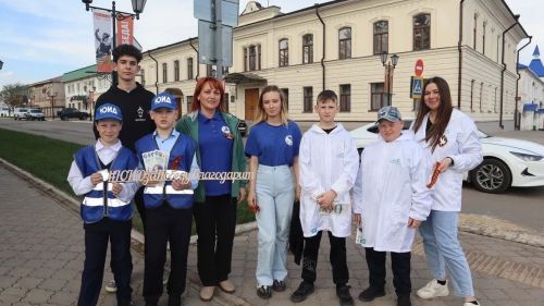 В Мензелинском районе дан старт всероссийской акции «Георгиевская лента»