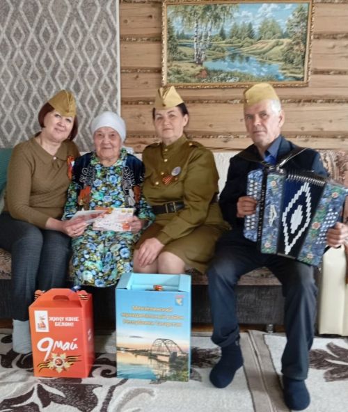 В Подгорно-Байларском сельском поселении чествовали ветеранов тыла