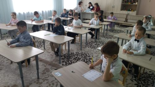 В детском саду № 4 прошла районная олимпиада по математике