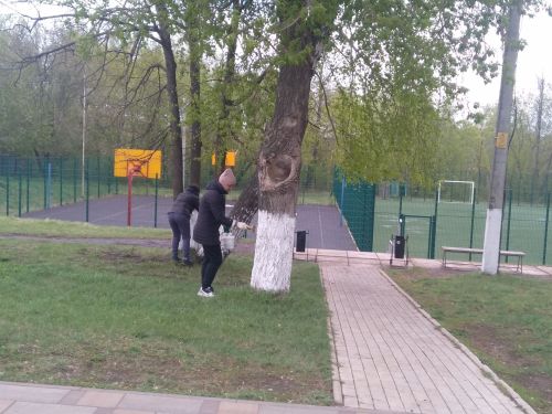 1 Мая в Мензелинске отпраздновали субботником на свежем воздухе