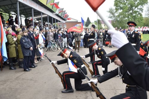 В Мензелинске отпраздновали 80-летие Великой Победы