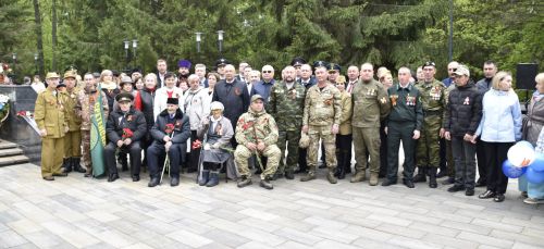 В Мензелинске отпраздновали 80-летие Великой Победы