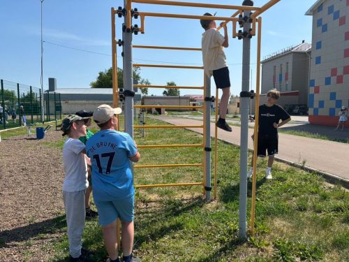 В пришкольном лагере СОШ № 2 прошёл День ГТО