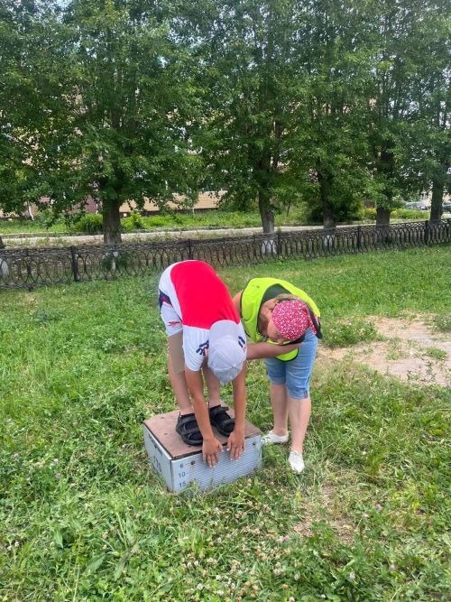 В пришкольном лагере СОШ #3 прошел День ГТО
