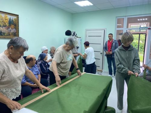 В обществе инвалидов состоялась встреча с ветераном боевых действий Русланом