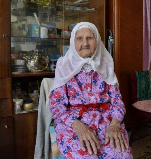 105-летний юбилей отметила Мачтура Усманова из Мензелинска