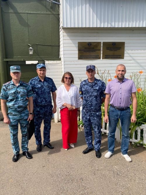 Заместители председателя общественной наблюдательной комиссии встретились с арестованными и персоналом СИЗО-4 Мензелинска