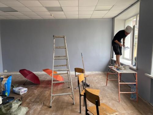 В Мензелинском сельхозтехникуме ремонтируют кабинеты