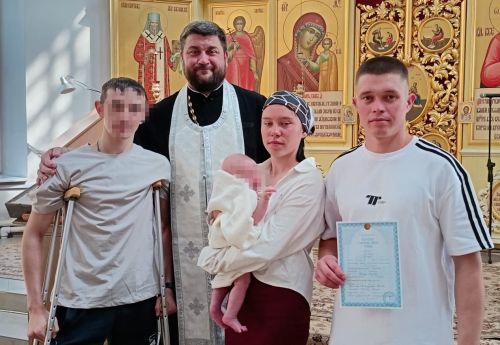 Боец СВО из Мензелинска вернулся на крестины сына