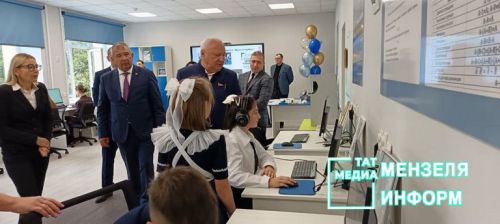 В День знаний в средней школе № 3 открылся новый компьютерный класс