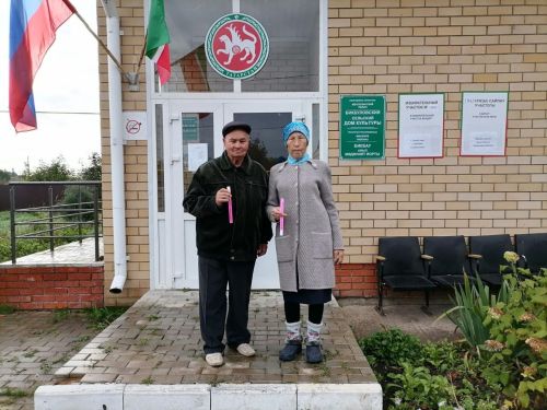 Семья, прожившая вместе пятьдесят лет, пришла на выборы парой