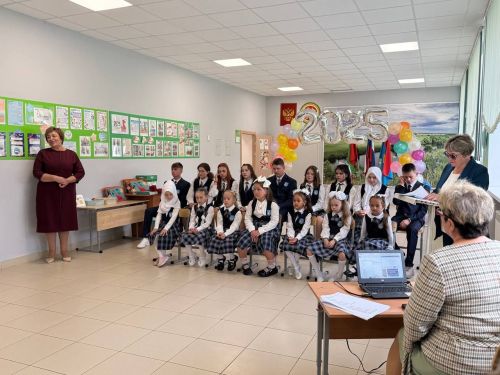 В Верхнетакерменской школе Мензелинского района в первый класс пришли семь детей