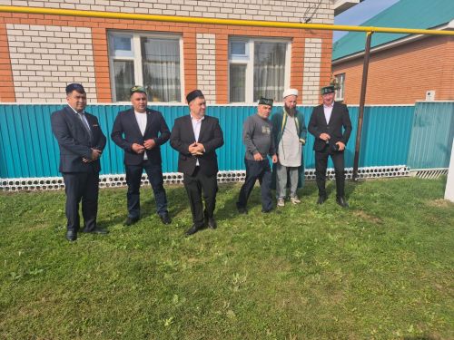 Фоторепортаж с торжественного мероприятия, посвященного 30-летию со дня открытия мечети имени Шарипзяна в деревне Атрякле