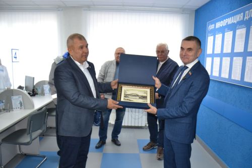 Обновлённый центр обслуживания населения «Газпром трансгаз Казань» открылся в Мензелинске