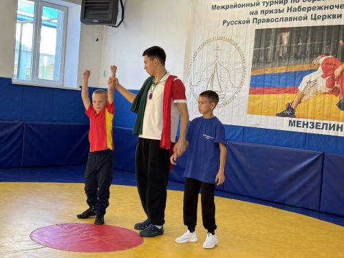 В Мензелинске прошёл межрайонный турнир по борьбе корэш