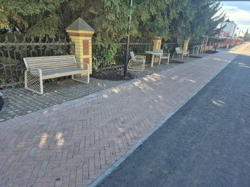 Обновление улицы Карла Маркса в Мензелинске продолжается