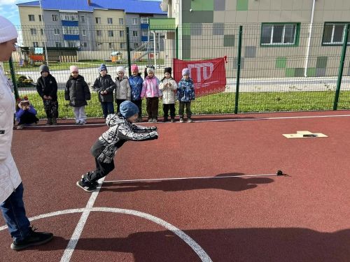 Воспитанники детсада № 2 «Алтынчеч» выполнили нормативы ГТО