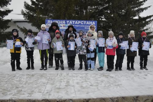 В Мензелинске состоялась «Лыжня России»