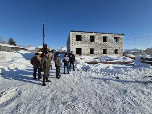 Визит главы района Айдара Салахова к ключевым объектам Мензелинска