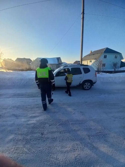 Мензелинским водителям напомнили о безопасности на дорогах