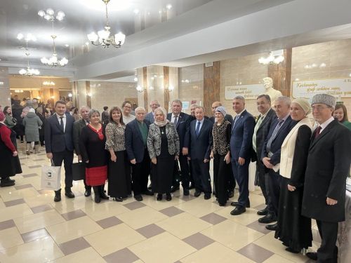 Делегация Татарской Мушуги приняло участие в юбилейном вечере Фоата Садриева