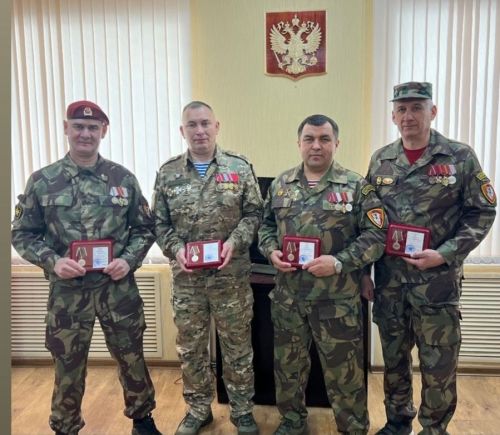 Депутаты из Мензелинска удостоены медалей Росгвардии «За ратную доблесть»