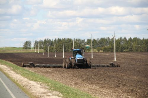 На полях Мензелинского района полным ходом идут полевые работы