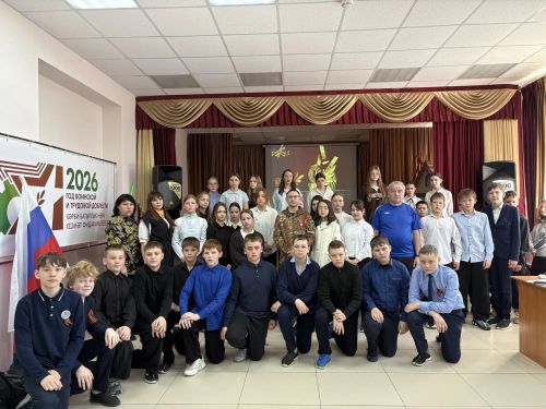 Встреча поколений: ветеран СВО пообщался со школьниками