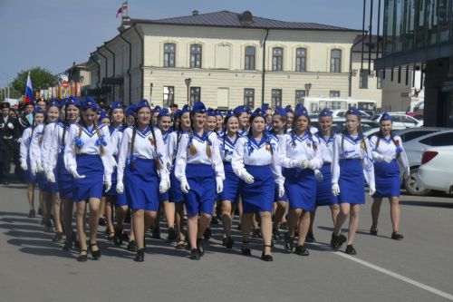 Минзәләдә Җиңүнең 81 еллыгына багышланган яшьләр митингы узды