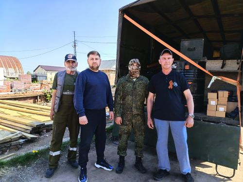 Из Мензелинска отправлена очередная партия гуманитарного груза для бойцов СВО