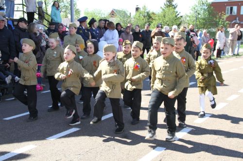 В Мензелинске прошёл Парад Победы