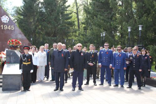 В Мензелинске прошёл Парад Победы