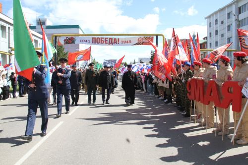 В Мензелинске прошёл Парад Победы