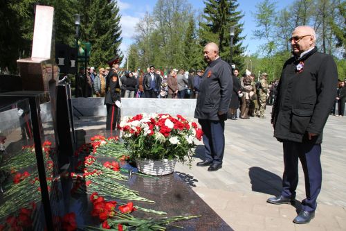В Мензелинске прошёл Парад Победы