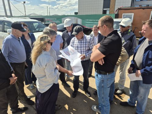 В поселке Садак рядом со школой появится многофункциональный спортцентр «Алга»
