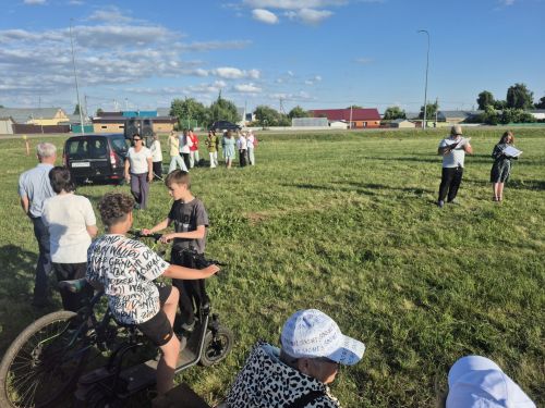 Команда Мензелинского ТОС провели праздник в поселке Садак