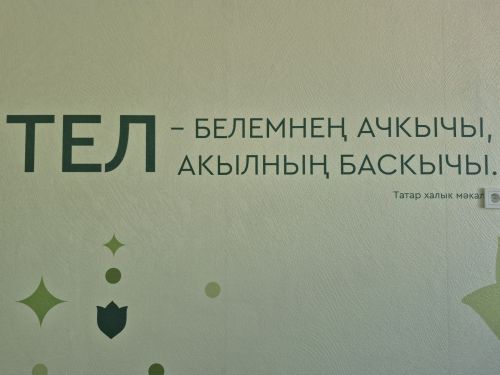 Яңа лицейның коридорлары буйлап экскурсия видеомизгелләре