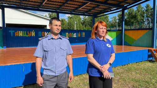 В  лагере «Олимпиец» прошла  встреча по безопасности дорожного движения!